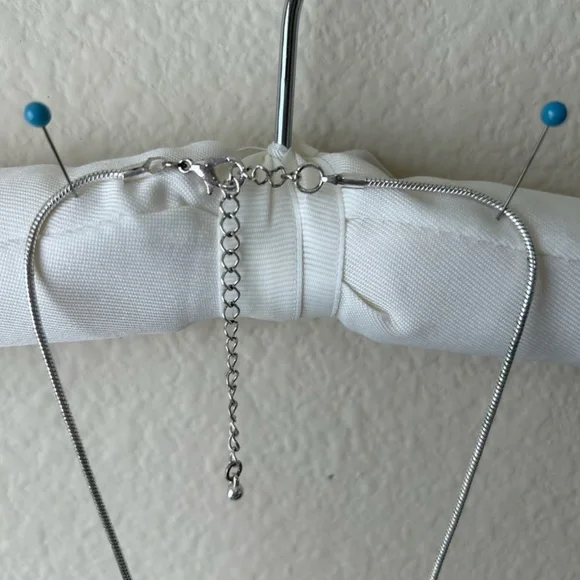 Cross Pendant Necklace Silver Gold Snake Chain Lobster Clasp Inspirational - Picture 3 of 6